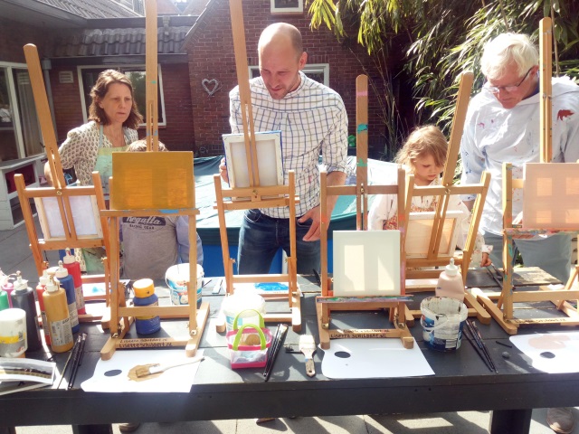 Schilderen met familie & vrienden